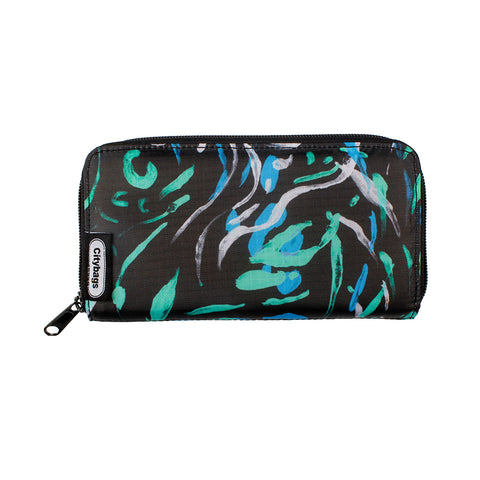 Billetera Dama Estampado Abstracto