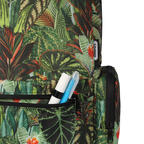 Morral Plegable ULTRA Estampado Botanica Citybags Multicolor