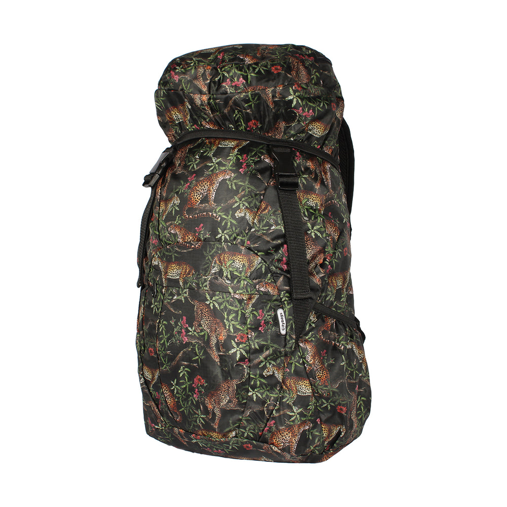 Morral Viajero Plegable Estampado Jaguares Citybags Multicolor