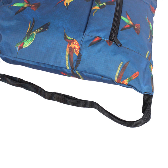 Tula Plegable ULTRA Estampado Colibries Citybags Multicolor