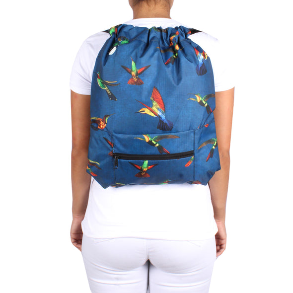 Tula Plegable ULTRA Estampado Colibries Citybags Multicolor