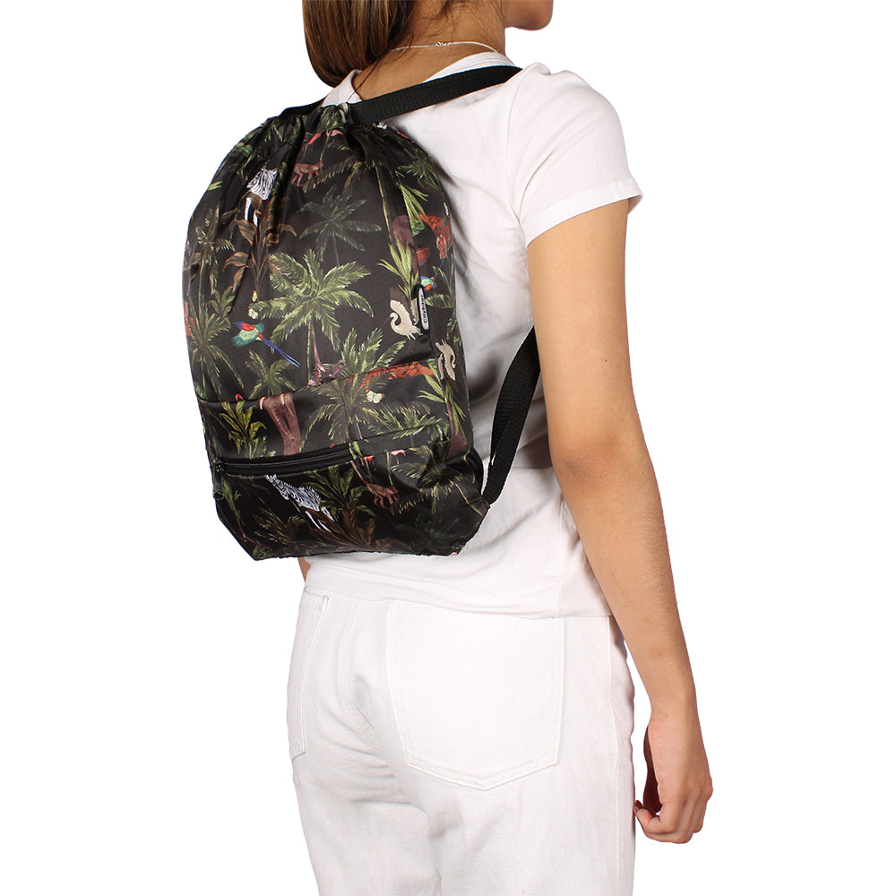 Tula Plegable Estampado Safari Citybags Multicolor
