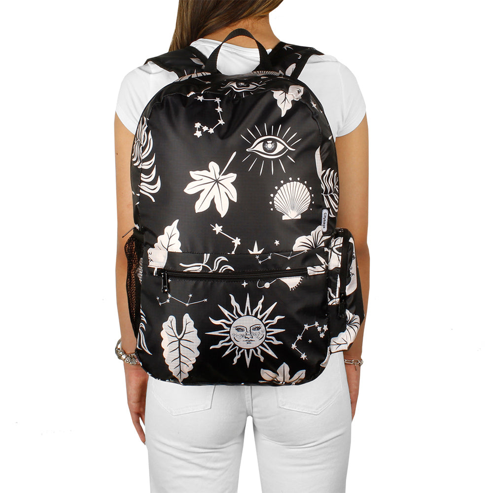Morral Plegable Estampado Astral Citybags Multicolor
